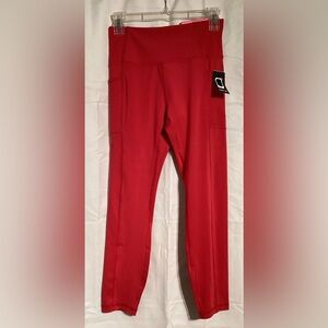 NWT. Salmon colored High-Waisted Leggings